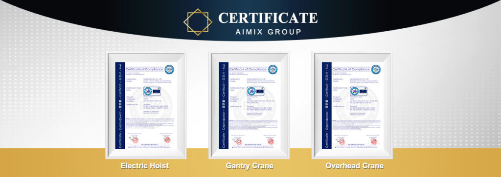 AICRANE AIMIX certificados