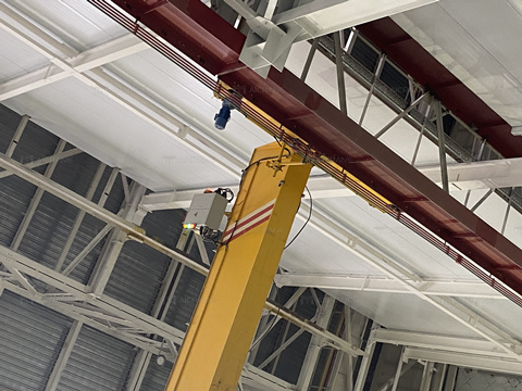 Instalación de HD puente grúa de 10 ton