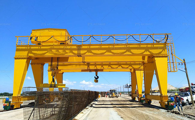 Grua portico en Argentina