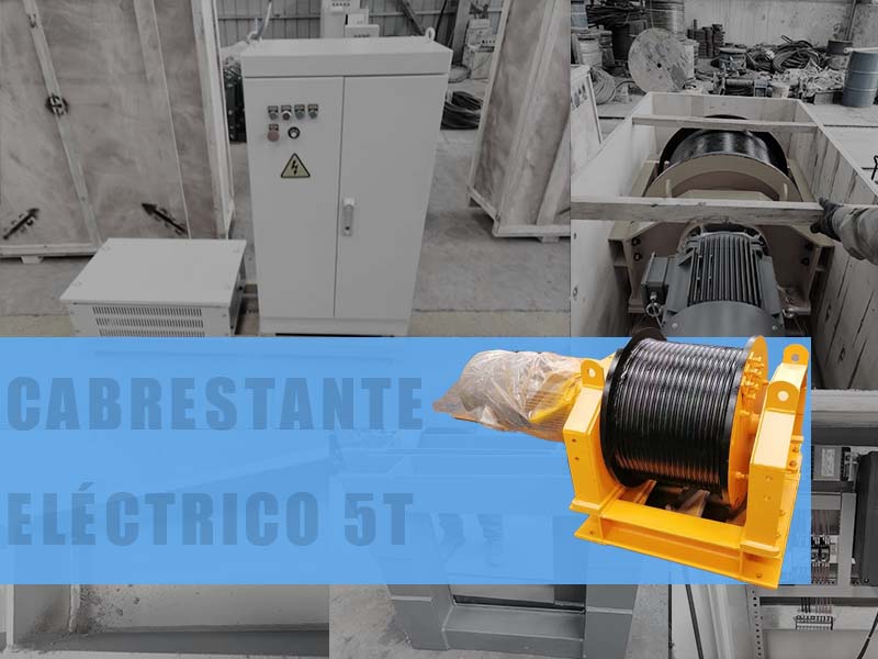 Cabrestante Eléctrico a Corea del Sur