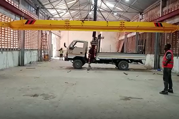 Aicrane Puente Grúa de 3 ton en Tanzania