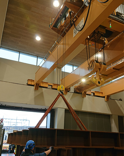 AIMIX CD Polipasto Eléctrico de 10 Ton Instalado en Islandia