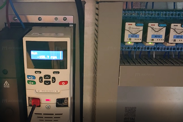 Polipasto Eléctrico de 10 Ton Instalado en Islandia