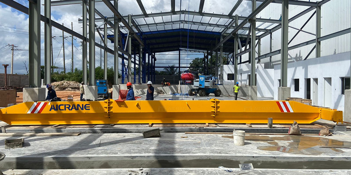 Puente Grúa en Operación en República Dominica