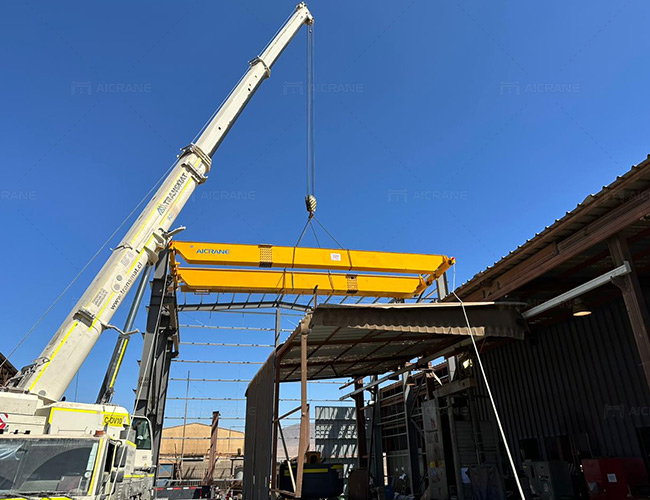 32t Puente Grúa Birraíl Insatalada en Chile