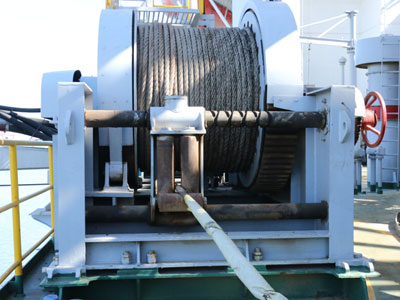Marine Winch for Ship in Thailand