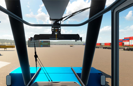 Intelligent-&-Efficient of the reach stacker