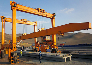 gantry crane for prefab lifting