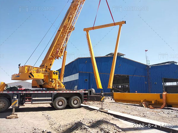installation-of-the-10-ton-single-girder-gantry-crane