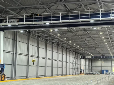 10T Rubber Tyred Gantry Crane Project in Russia