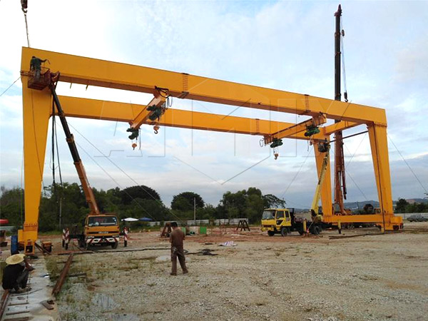gantry cranes installed in Malaysia