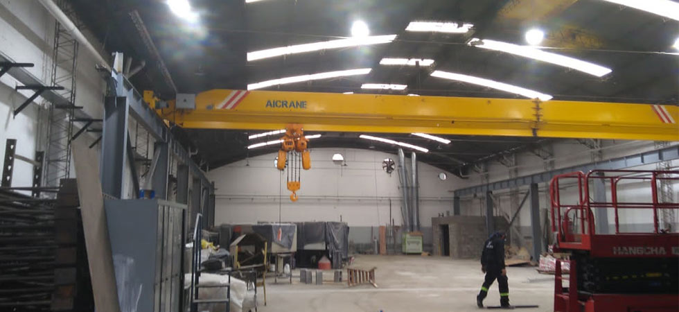 Aicrane Мостовой кран 10 тонн в Аргентине