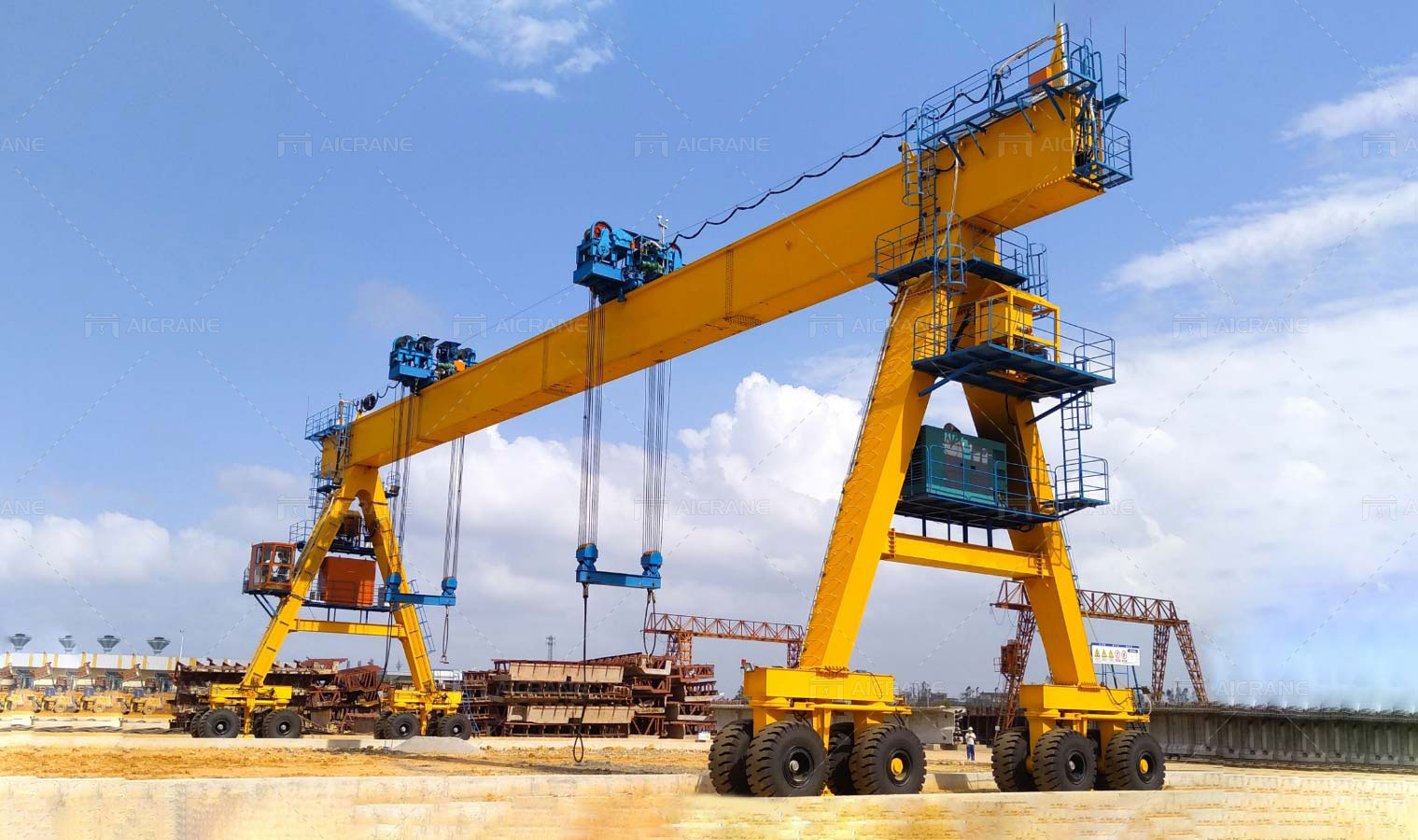 RTG-crane-Для складских помещений
