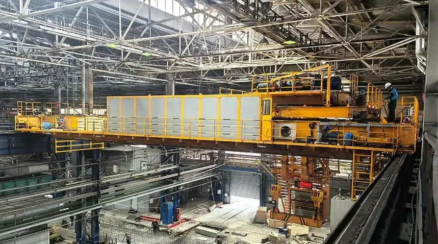 Модернизация мостового крана для металлургического предприятия в России
