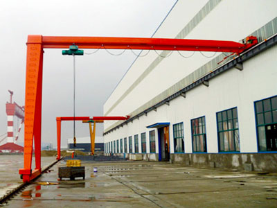 single-girder-semi-gantry-crane