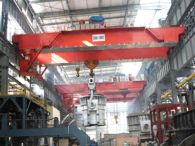 hook casting overhead crane