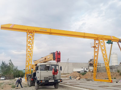 10ton-single-girder-gantry-crane-manufacturer