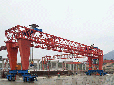 Straddle Carrier Gantry Crane for Construction Manufacturing