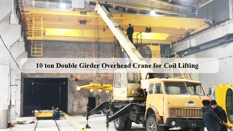 10-ton-Double-Girder-Overhead-Crane-for-Coil-Lifting