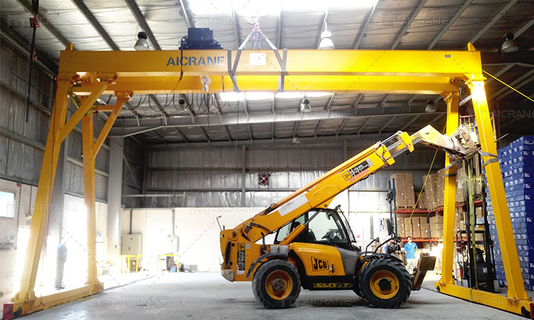 5-ton-European-standard-gantry-crane-in-UAE