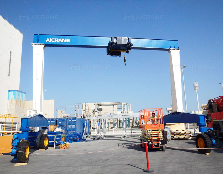 rubber tyred gantry crane in uae