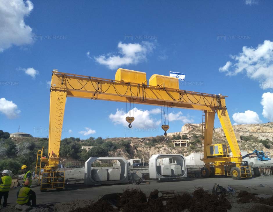Rubber Tyred Gantry Crane for Prefabricated Component Processing Plants