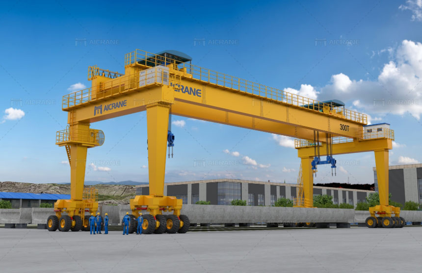 Straddle Carriers For Precast Concrete Production