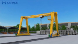 gantry crane in the Precast Plants