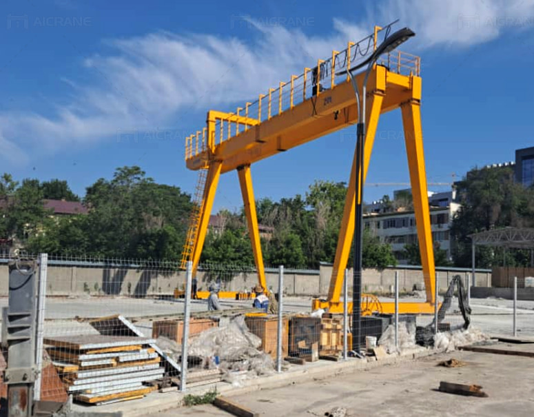 20t gantry crane case-Uzi