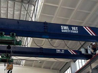 LD Single-girder Overhead Cranes For an Overseas Project in Uzbekistan